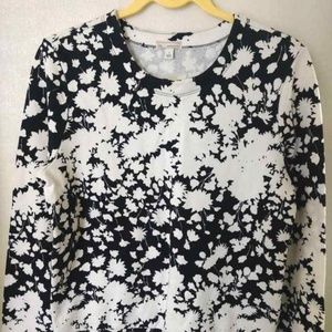 New Women's Gap floral sweater, pull over size S